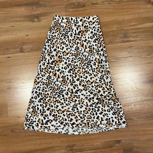 Babaton - Midi Skirt - Leopard - 0